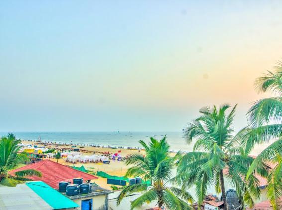 Sky Beach View GOA Exteriér fotografie